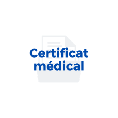 Certificat médical type